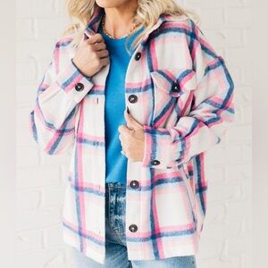 Zenana Sloan Plaid Shacket